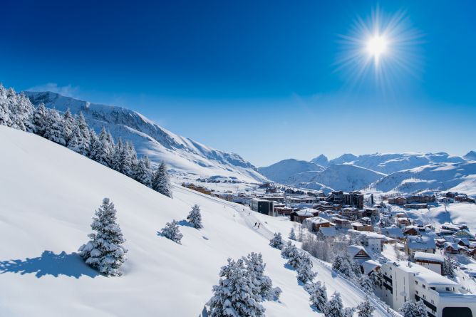 Image de Montagne enneigée Isère